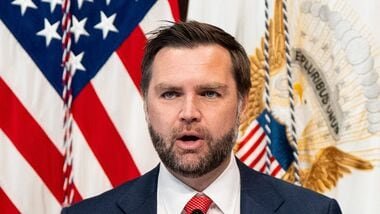 Vice President JD Vance speaks during a roundtable event in the Eisenhower Executive Office Building on the White House campus, Wednesday, Aug. 5, 2026, in Washington. AP/PTI(AP08_05_2026_000517A)