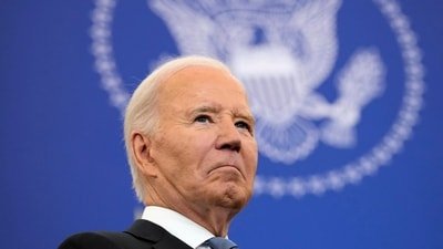 Joe Biden, 83, the oldest person to serve as US president, revealed his prostate cancer diagnosis in May 2025. (AP Photo/Susan Walsh)