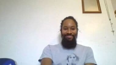 Jason Arday, a former University of Cambridge professor appears in this picture obtained from social media, released on October 9, 2020.