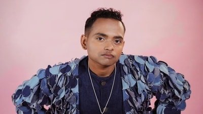 Darshan Magdum is an Indian singer and member of Boy Throb. (Instagram/@boy.throb)