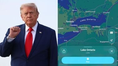 Donald Trump has reached out to Apple 'directly' over changing the name of Lake Ontario to Lake America'.