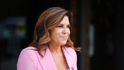Michele Tafoya wins Minnesota GOP Senate primary. (AP Photo/Ellen Schmidt)