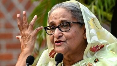 Bangladesh's former Prime Minister Sheikh Hasina