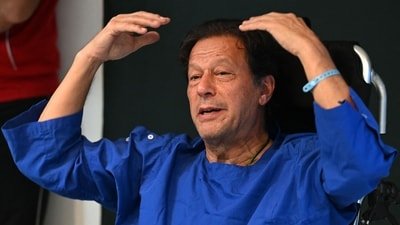 The ruling further directed the formation of a medical board with which Imran Khan's personal physician and his sister, Uzma Khan, are to remain associated (AFP  File)