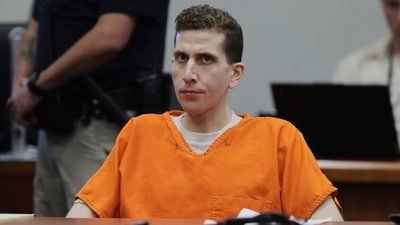 A judge has scheduled a June 2027 evidentiary hearing after Bryan Kohberger claimed he was pressured into pleading guilty in the 2022 Idaho University killings (AP Photo/Kyle Green)