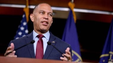 US House Minority Leader Hakeem Jeffries (D-NY)