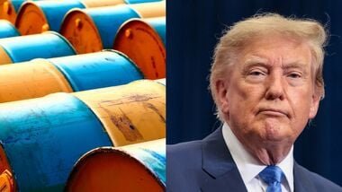 Oil barrels (Image for representation); US President Donald Trump.