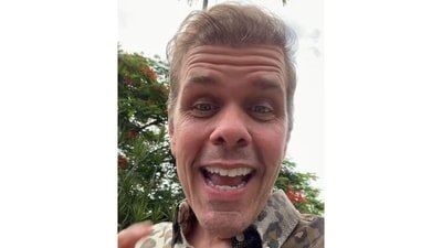 Perez Hilton a month before horrific TikTok live stream. ((Credits: Instagram/theperezhilton))