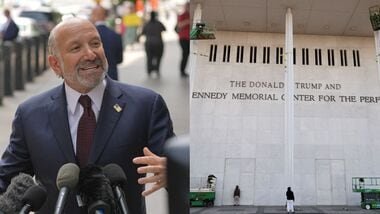 Commerce Secretary Howard Lutnick defends adding President Donald Trump's name to the Kennedy Center building