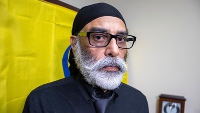 Gurpatwant Singh Pannun, designated a terrorist by India, said FBI agents advised him against travelling until the threat was addressed. (AP)