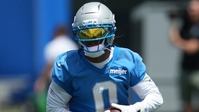 Jahmyr Gibbs has developed into one of the league's most dynamic offensive playmakers. (AP Photo)