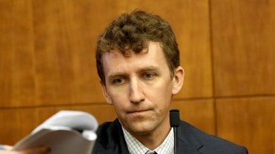 Patrick Clancy’s family and friends defends online claims as he faces scrutiny while Lindsay Clancy’s murder trial continues.. David L. Ryan/Pool via REUTERS (via REUTERS)