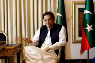 File Photo of former Pakistani Prime Minister Imran Khan.