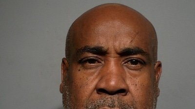 FILE PHOTO: Duane "Keffe D" Davis, who was charged with one count of murder with a deadly weapon for his alleged role in leading a group of men to kill hip-hop star Tupac Shakur in a 1996 drive-by shooting near the Las Vegas Strip, is shown in a police mugshot released by the Las Vegas Metropolitan Police Department. (via REUTERS)