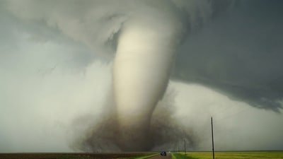Damage caused by the EF-1 tornado that struck Dover, Delaware on Thursday evening. (Unsplash)