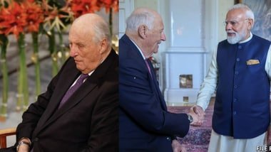 PM Modi mourns death of Norway's King Harald V, recalls meeting earlier this year.