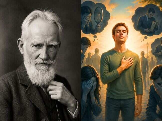 Quote of the day by George Bernard Shaw raises an uncomfortable question about character (AI generated image)