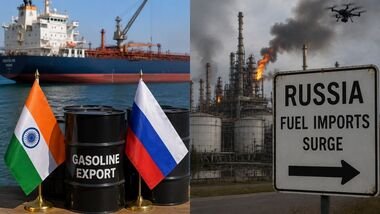 India's growing role as a gasoline supplier comes against the backdrop of its increased purchases of Russian crude oil since the Russia-Ukraine war began. (AI image)