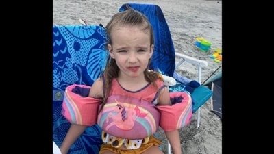 The body of a 5-year-old girl, Saylor Hayes, missing since Sunday, was recovered in Georgetown County, South Carolina. (Georgetown County Sheriff's Office/Facebook)