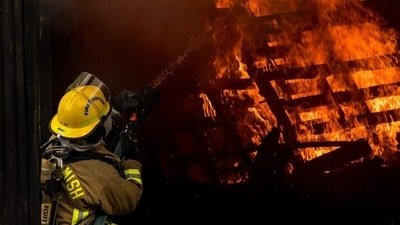 A vegetation fire near San Diego's Sorrento Valley has grown to 130 acres. (Unsplash/ representative image)