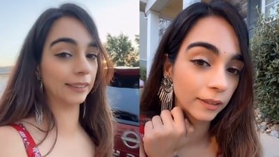 An Indian woman in the US shared how moving abroad had made her miss the life she once wanted to leave behind. (Instagram/american_desi_family)