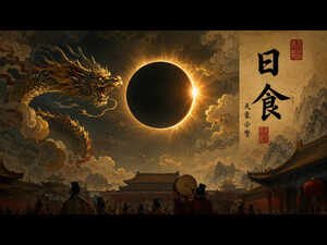 Solar Eclipse 2026: Why Ancient China Believed a Dragon Was Eating the Sun
