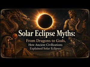 Solar Eclipse Myths: How ancient civilizations explained eclipses through dragons, gods and celestial creatures