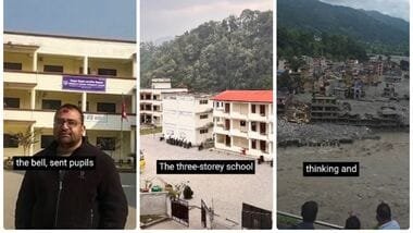 Nepal floods: How headmaster's presence of mind saved 1,643 students after raging water swept away school building.