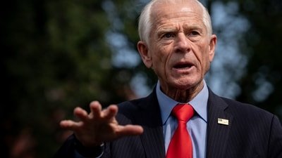Navarro said the shadow network has 'let Communist China launder its exports through more than 40 countries'. (AP Photo)