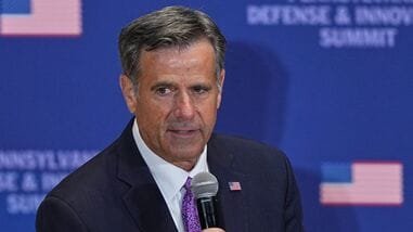 The exact purpose of CIA Director John Ratcliffe's reported meetings remains unknown. (AP Photo/Matt Rourke)
