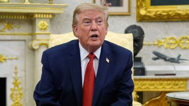 US President Donald Trump first raised the idea on August 25, saying the United States was giving “serious consideration” to changing the name because Washington did not expect to be doing much business with Ontario. (File photo/AP/Manuel Balce Ceneta)