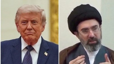 US President Donald Trump has said that he believes Iran's Supreme Leader Mojtaba Khamenei is still alive. (File)