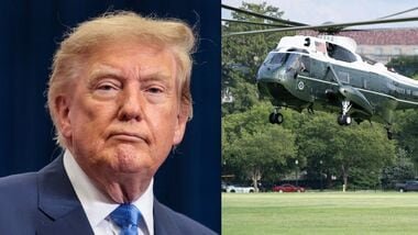 Marine One helicopter carrying US President Donald Trump lost communication with the air traffic controllers on Thursday