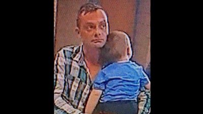 A father and his toddler son, whose disappearance sparked a multi-state search across Illinois and Wisconsin, have been found safe, authorities confirmed on Sunday. (McHenry Police Department/Facebook)