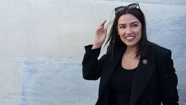 File image of Representative Alexandria Ocasio-Cortez, a Democrat from New York