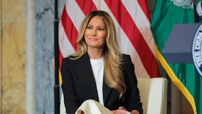 First lady Melania Trump has not made a public appearance after July 19. (Getty Images via AFP)