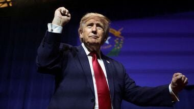 FILE PHOTO: US President Donald Trump