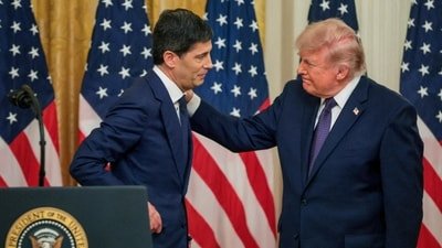 President Donald Trump has confirmed that he recently spoke with Federal Reserve Chair Kevin Warsh. The president, however, dismissed reports that suggested the two have been in regular contact since Warsh took over the central bank in May. (REUTERS/Jonathan Ernst/File Photo)