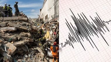 Representational image of devastation caused by an earthquake