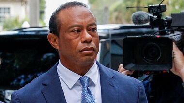 Golfer Tiger Woods at the courthouse in Stuart, Florida, on September 2, 2026 to face charge of misdemeanor driving under the influence (DUI) charge, REUTERS/Marco Bello