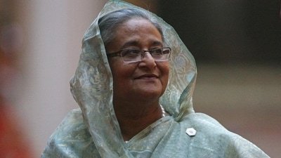 Former Bangladesh prime minister Sheikh Hasina. (HT_PRINT)