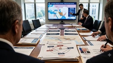 US Treasury Secretary Scott Bessent said the Treasury Department is focusing on financial institutions and other outside entities that continue to support Iran despite US sanctions. (AI Image)