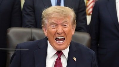 President Donald Trump speaks in the Oval Office of the White House, Monday, Aug. 31. (AP Photo/Jacquelyn Martin)