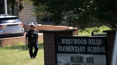 A 19-year-old man who forced his way into a Virginia elementary school and was later found dead from an apparent self-inflicted gunshot wound. (Reuters)